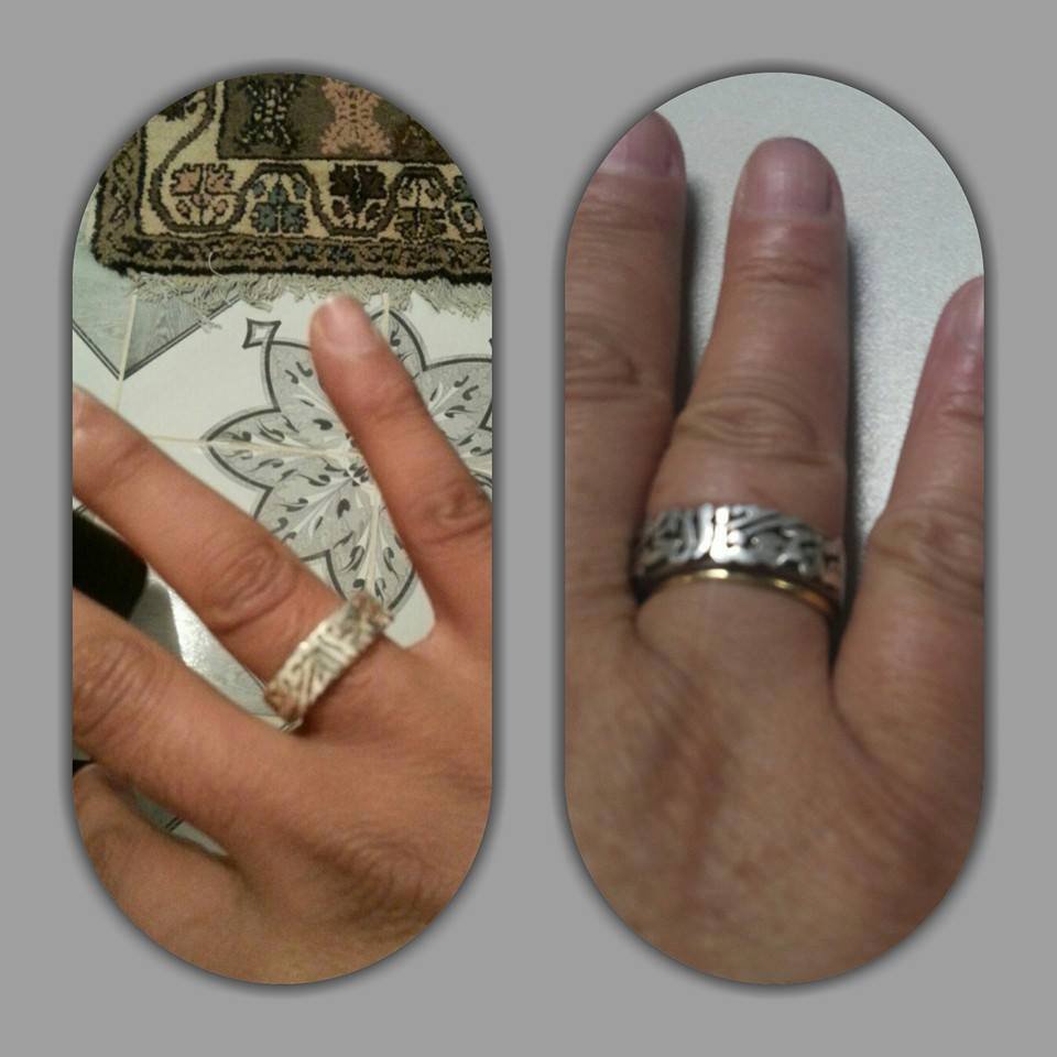 Anel arabe de matrimonio