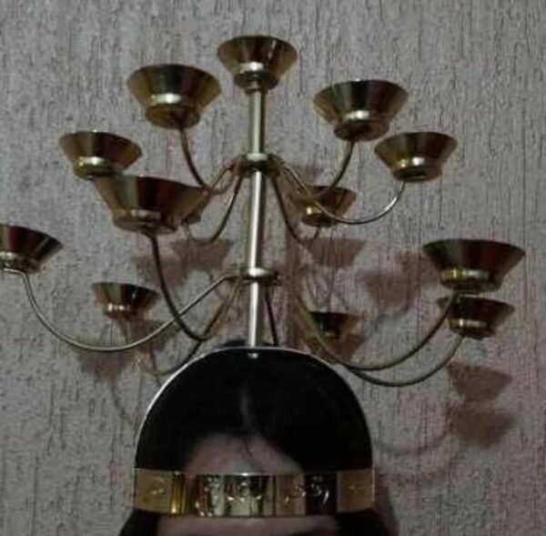Candelabro Para Dança do Ventre com 13 Velas - Imagem 3