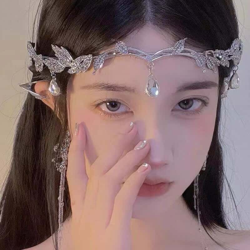 Tiara Noiva strass