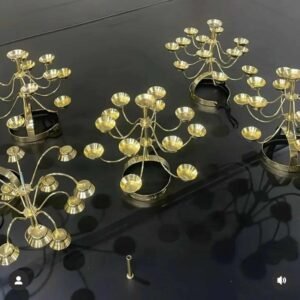 candelabro dourado danca arabe