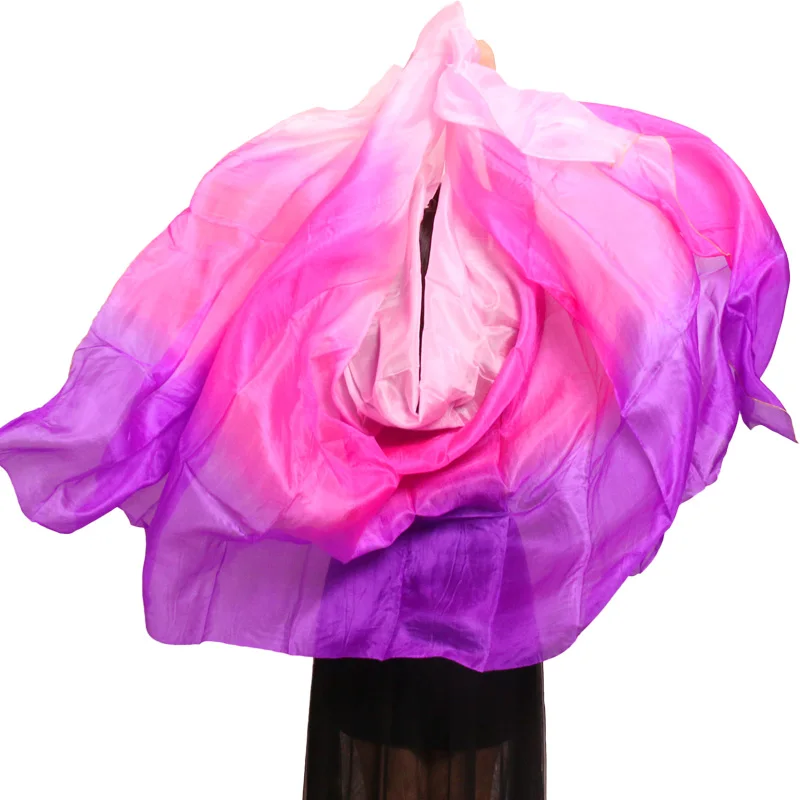 veu de seda roxo rosa branco natural no brasil