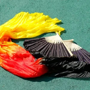 Fan Leque Fogo de Seda par de duas unidades pronta entrega no brasil