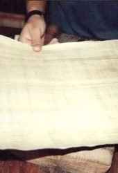 papiro egipcio virgem